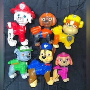 Set of 6 Figures from  “PAW Patrol The Movie” - EXCELLENT CONDITION, CLEAN HOME